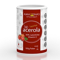 ACEROLA 100% Bio 30% nat.Vit.C ohne Zusätze Pulver - 100g - Vegan