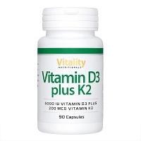 VITAMIN D3 5000 I.E. plus K2 200 µg Kapseln - 90Stk - Mikronährstoffe