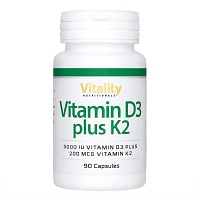 VITAMIN D3 5000 I.E. plus K2 200 µg Kapseln - 90Stk - Mikronährstoffe