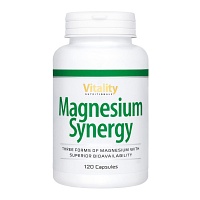 MAGNESIUM SYNERGY Komplex Glycinat Malat & Citrat - 120Stk - Vegan