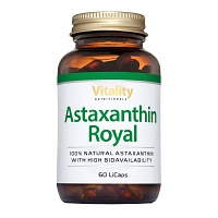 ASTAXANTHIN ROYAL 6 mg hochdosiert vegan Kapseln - 60Stk - Vegan