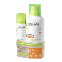 A-DERMA EXOMEGA CONTROL Creme+Spray Promo-Kit - 1Stk