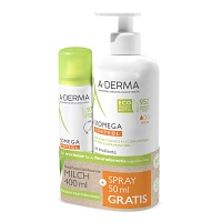 A-DERMA EXOMEGA CONTROL Milch+Spray Promo-Kit - 1Stk