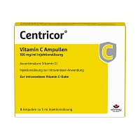 CENTRICOR Vitamin C Ampullen 100 mg/ml Inj.-Lsg. - 5X5ml