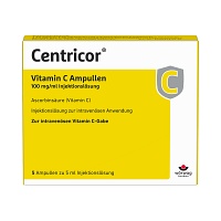 CENTRICOR Vitamin C Ampullen 100 mg/ml Inj.-Lsg.