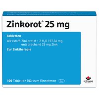 ZINKOROT 25 mg Tabletten - 100Stk - Abwehrkräfte