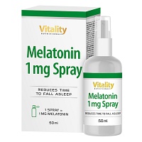 MELATONIN 1 mg Spray - 50ml - Vegan