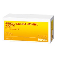 GINKGO BILOBA HEVERT injekt N Ampullen - 100Stk