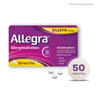 ALLEGRA Allergietabletten 20 mg Tabletten - 50Stk - Allegra®