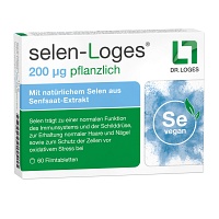 SELEN-LOGES 200 µg pflanzlich Filmtabletten - 60Stk