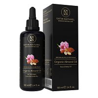 SATIN NATUREL Bio Mandelöl kaltgepresst vegan - 100ml - Hautpflege