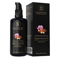 SATIN NATUREL Bio Mandelöl kaltgepresst vegan - 200ml - Hautpflege