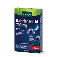 KNEIPP Baldrian Nacht 700 mg Filmtabletten - 30Stk - Beruhigung, Nerven & Schlaf