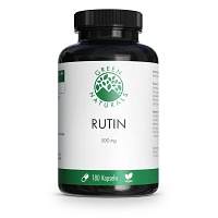 GREEN NATURALS Rutin 500mg Sophora Japoni.veg.Kps. - 180Stk