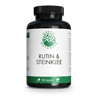 GREEN NATURALS Rutin & Steinklee 500 mg vegan Kps. - 180Stk