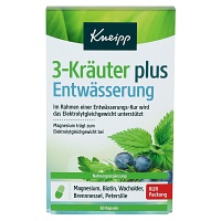 KNEIPP 3-Kräuter plus Entwässerung Kapseln - 60Stk - Abnehmen & Diät