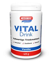 MEGAMAX Vital Drink Vanille Pulver - 425g