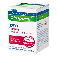 MAGNESIUM DIASPORAL pro B-Vit.DEPOT Musk.+Nerv.Tab - 30Stk - Stress & Burnout