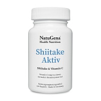 SHIITAKE AKTIV Vitamin C vegan Kapseln - 120Stk - Stärkung Immunsystem