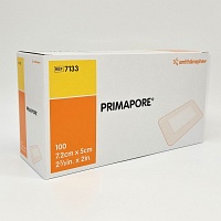 PRIMAPORE 5x7,2 cm Wundverband steril - 100Stk