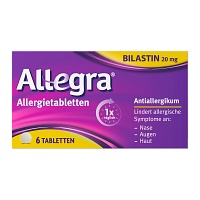 ALLEGRA Allergietabletten 20 mg Tabletten - 6Stk - Allegra®