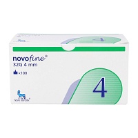 NOVOFINE Nadeln 32 G 4 mm - 100Stk