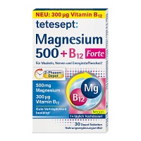 TETESEPT Magnesium 500+B12 300 µg Tabletten - 30Stk