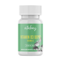 VITAMIN D3 DEPOT 50.000 I.E. Cholecalcifer.veg.Tab - 60Stk - Vegan