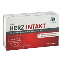 HERZ INTAKT mit Kalium+Magnesium+B-Vitamine Tabl. - 180Stk - Mittel bei hohem Blutdruck