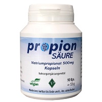 PROPIONSÄURE 500 mg vegan Kapseln - 90Stk - Darmflora