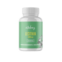 LECITHIN 1200 mg Sojalecithin+Vit.E vegan Weichk. - 120Stk - Vegan