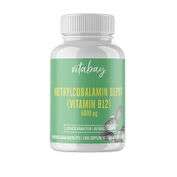 METHYLCOBALAMIN Vit.B12 Depot 5000 µg vegan Lut. - 120Stk - Vegan