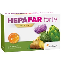 SENSILAB HEPAFAR forte PREMIUM Kapseln - 30Stk - Vegan