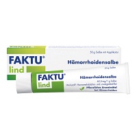 FAKTU lind Hämorrhoidensalbe - 50g