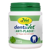 DENTAVET Anti-Plaque Pulver f.Hunde/Katzen - 150g