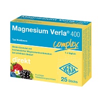 MAGNESIUM VERLA 400 Waldbeere Direkt-Granulat - 25Stk