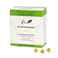 NATUR-NAHRUNG Herz & Kreislauf Weißd.+Mistel+Knobl