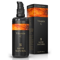 SATIN NATUREL Bio Vitamin C Serum Gesicht - 100ml - Hautpflege