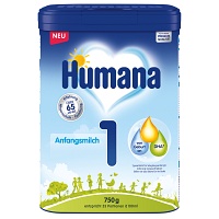 HUMANA Anfangsmilch 1 mit HMO Pulver - 750g