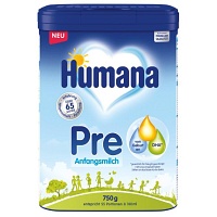 HUMANA PRE Uploaded Anfangsmilch Pulver - 750g