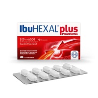 IBUHEXAL plus Paracetamol 200 mg/500 mg Filmtabl. - 10Stk