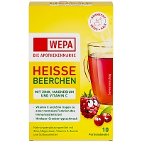 WEPA heiße Beerchen+Vit.C+Zink+Magnesium Pulver - 10X10g