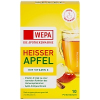WEPA heißer Apfel+Vitamin C Pulver - 10X10g