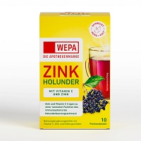 WEPA Zink Holunder+Vit.C+Zink Pulver - 10X10g