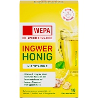 WEPA Ingwer+Honig+Vitamin C Pulver - 10X10g