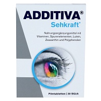 ADDITIVA Sehkraft Filmtabletten - 30Stk