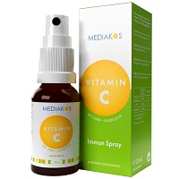 VITAMIN C+ZINK+Quercetin Mediakos Immun Spray - 20ml