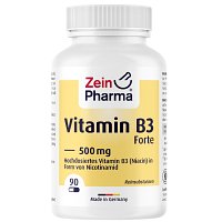 VITAMIN B3 FORTE Niacin 500 mg Kapseln - 90Stk