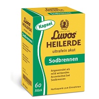 LUVOS Heilerde ultrafein akut Sodbrennen Kapseln - 60Stk