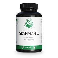 GREEN NATURALS Granatapfel+40% Ellagsäure Kapseln - 180Stk - Vegan